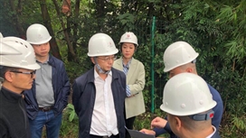 市公园城市局副局长屈军赴锦城公园开展“中秋、国庆”节前安全生产工作大检查